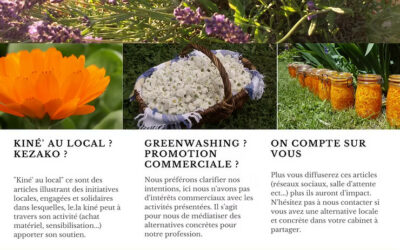 Kiné’ au Local N°1 : et si on contribuait à l’artisanat locale et écologique ?
